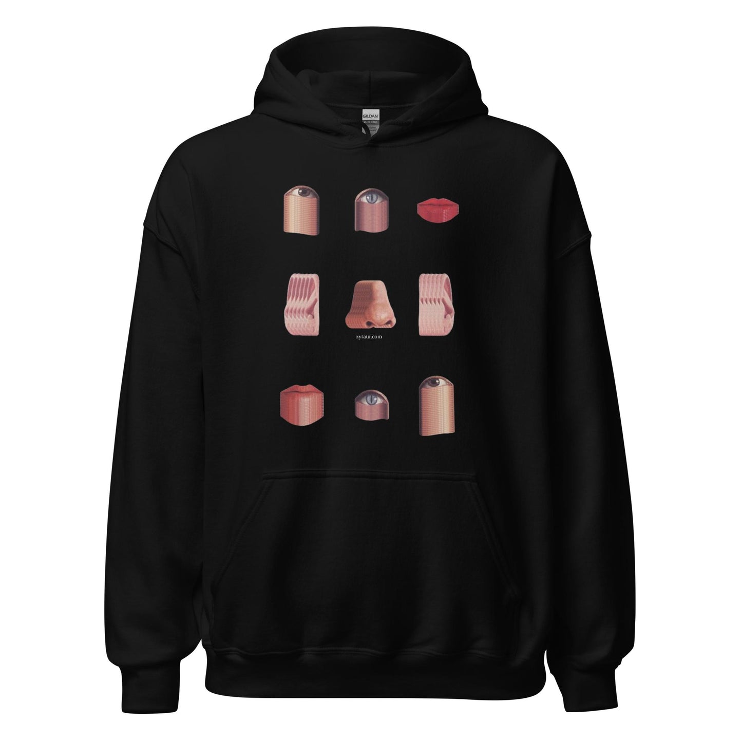 Original Face Print Hoodie