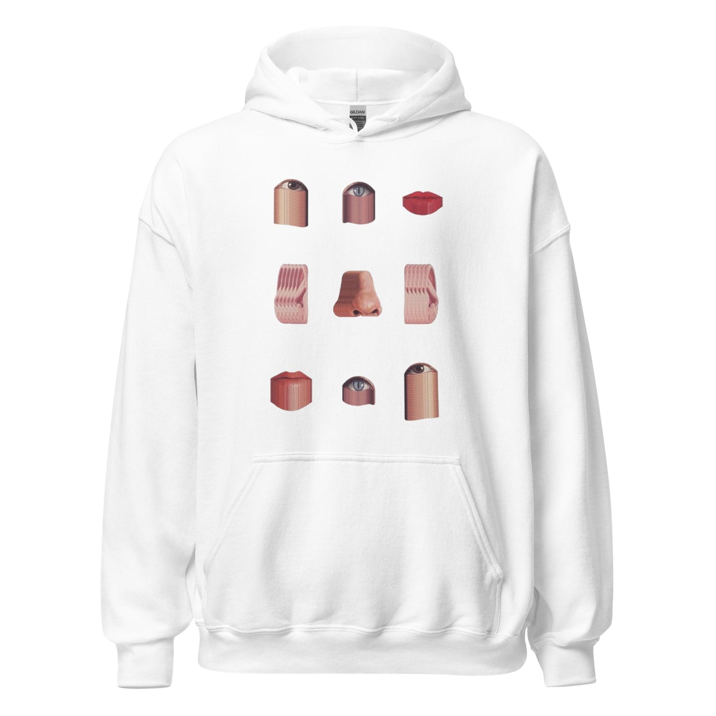 Original Face Print Hoodie